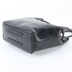 Gucci Leather Tote Shoulder Hand Black Charm — view 4
