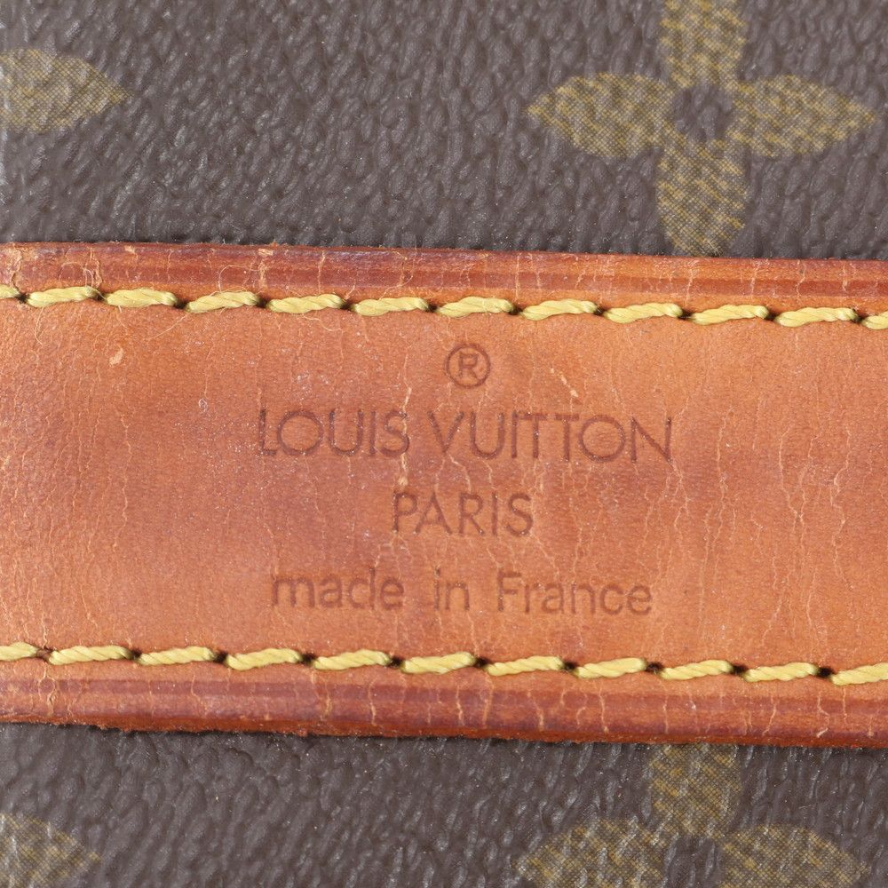 Louis Vuitton Monogram Keepall Bandouliere 50 Leather Boston Bag Tote — view 8