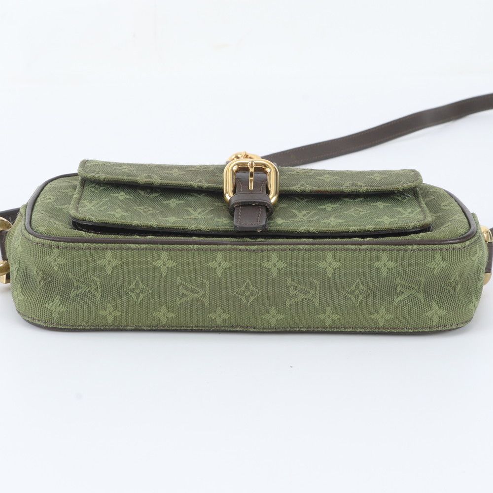Louis Vuitton Monogram Mini Juliette MM Khaki Leather Shoulder Bag Crossbody — view 6