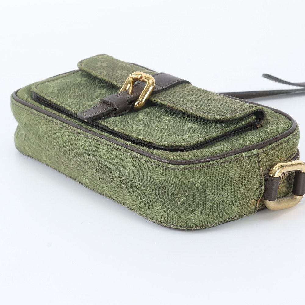 Louis Vuitton Monogram Mini Juliette MM Khaki Leather Shoulder Bag Crossbody — view 4