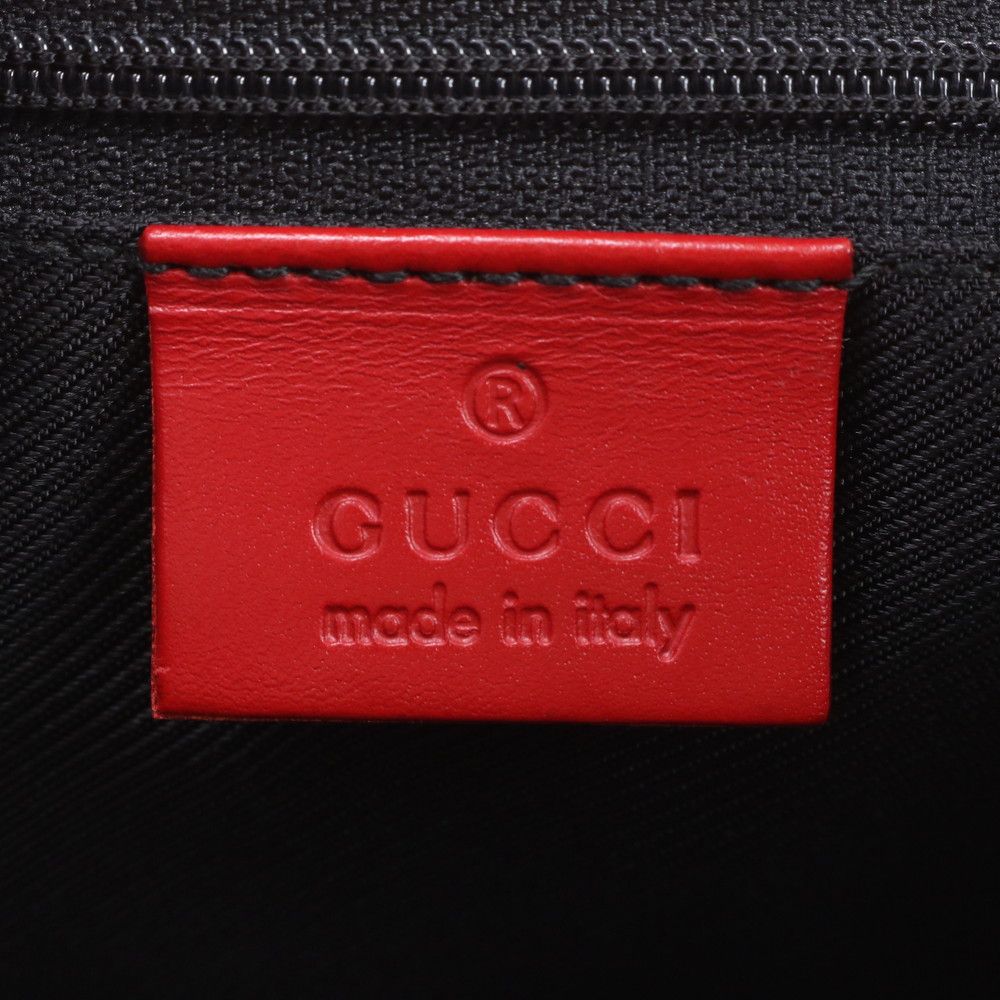 Gucci GG Canvas Jackie 002 Leather Shoulder Bag Tote Hand — view 8