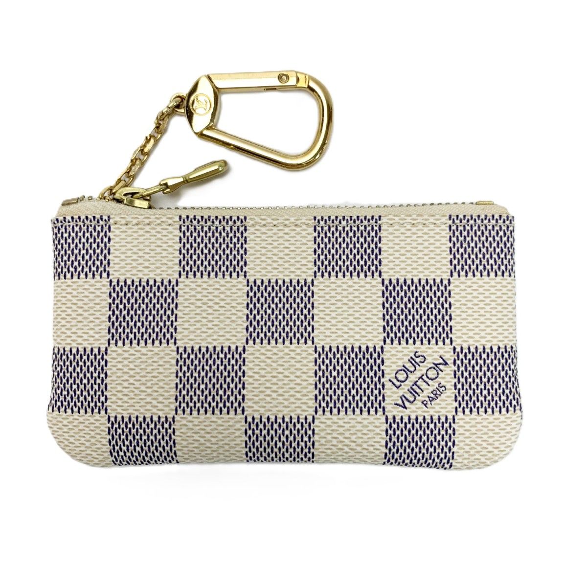 Louis Vuitton Coin Case Pochette Cles Damier Azur — view 2