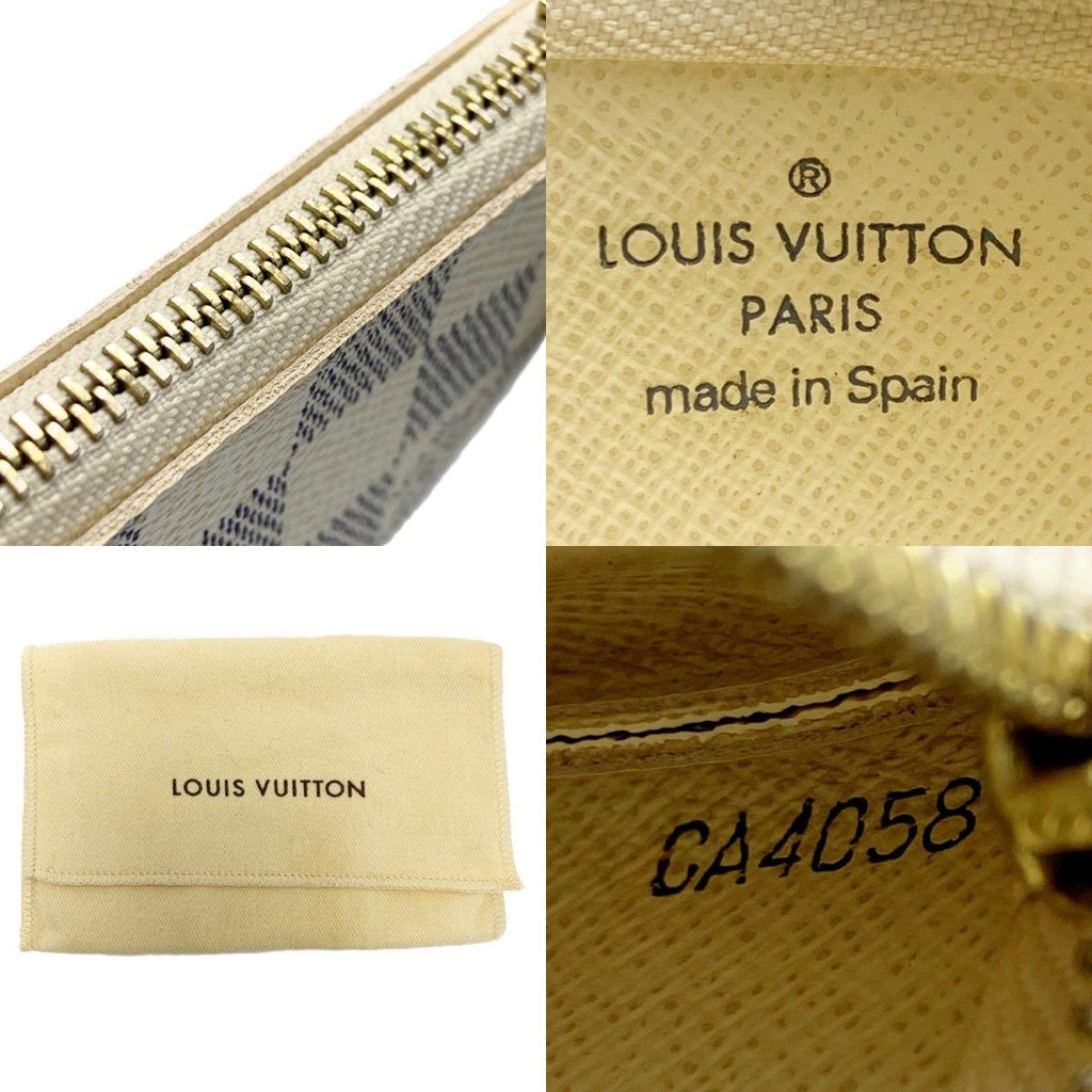 Louis Vuitton Coin Case Pochette Cles Damier Azur — view 8