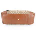 Gucci GG Canvas Interlocking Leather Tote Shoulder Brown — view 5
