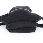 Bottega Veneta 2-Way Belt Bag Crossbody Body Waist Pouch Shoulder Black — view 7