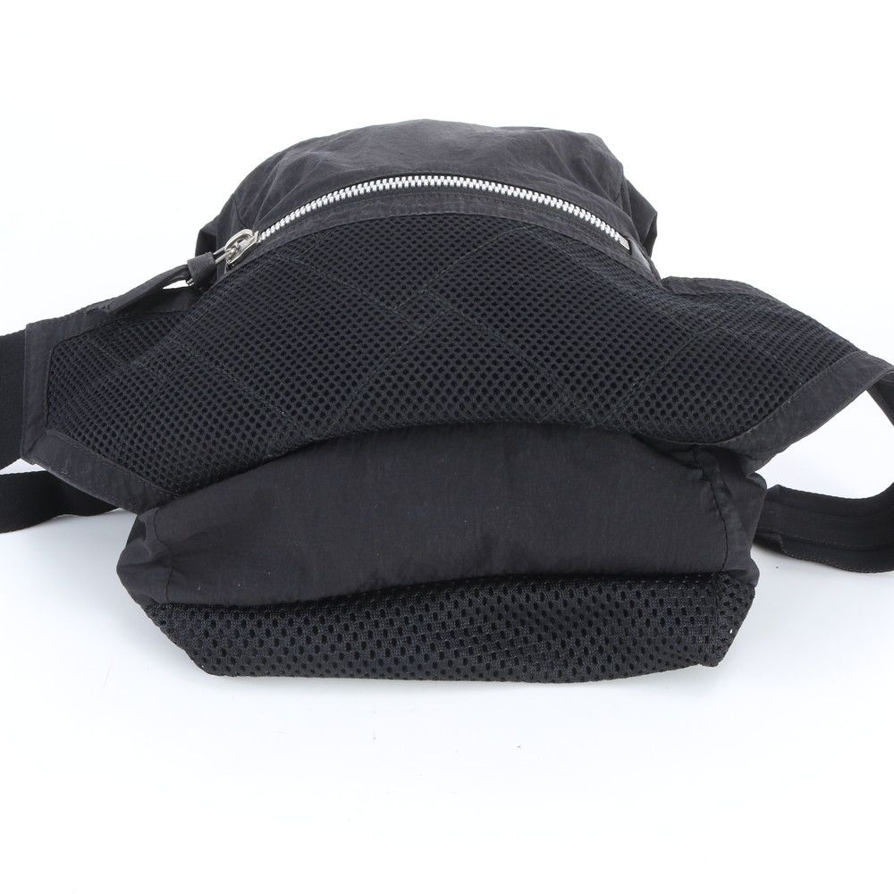 Bottega Veneta 2-Way Belt Bag Crossbody Body Waist Pouch Shoulder Black — view 7