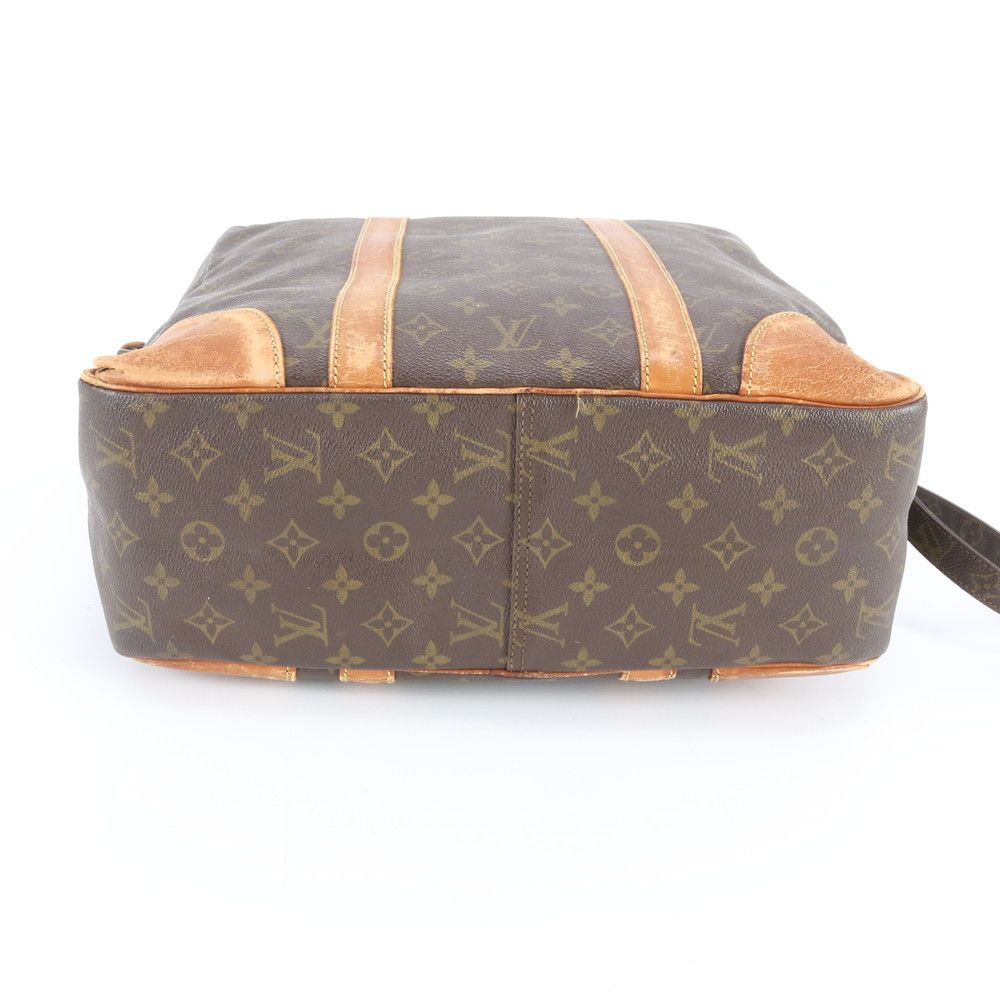 Louis Vuitton Monogram Grand Malso Leather Shoulder Bag Crossbody Messenger — view 4