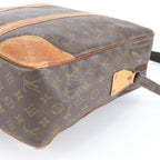 Louis Vuitton Monogram Grand Malso Leather Shoulder Bag Crossbody Messenger — view 3