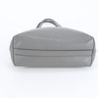 Prada Saffiano Leather Triangle Logo Tote Shoulder — view 5