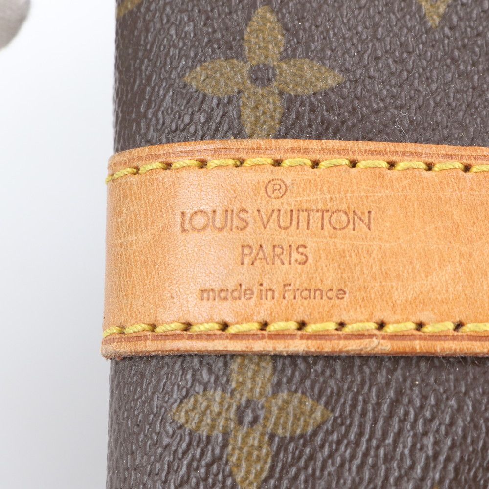 Louis Vuitton Monogram Keepall 55 Leather Boston Bag Tote Travel — view 8