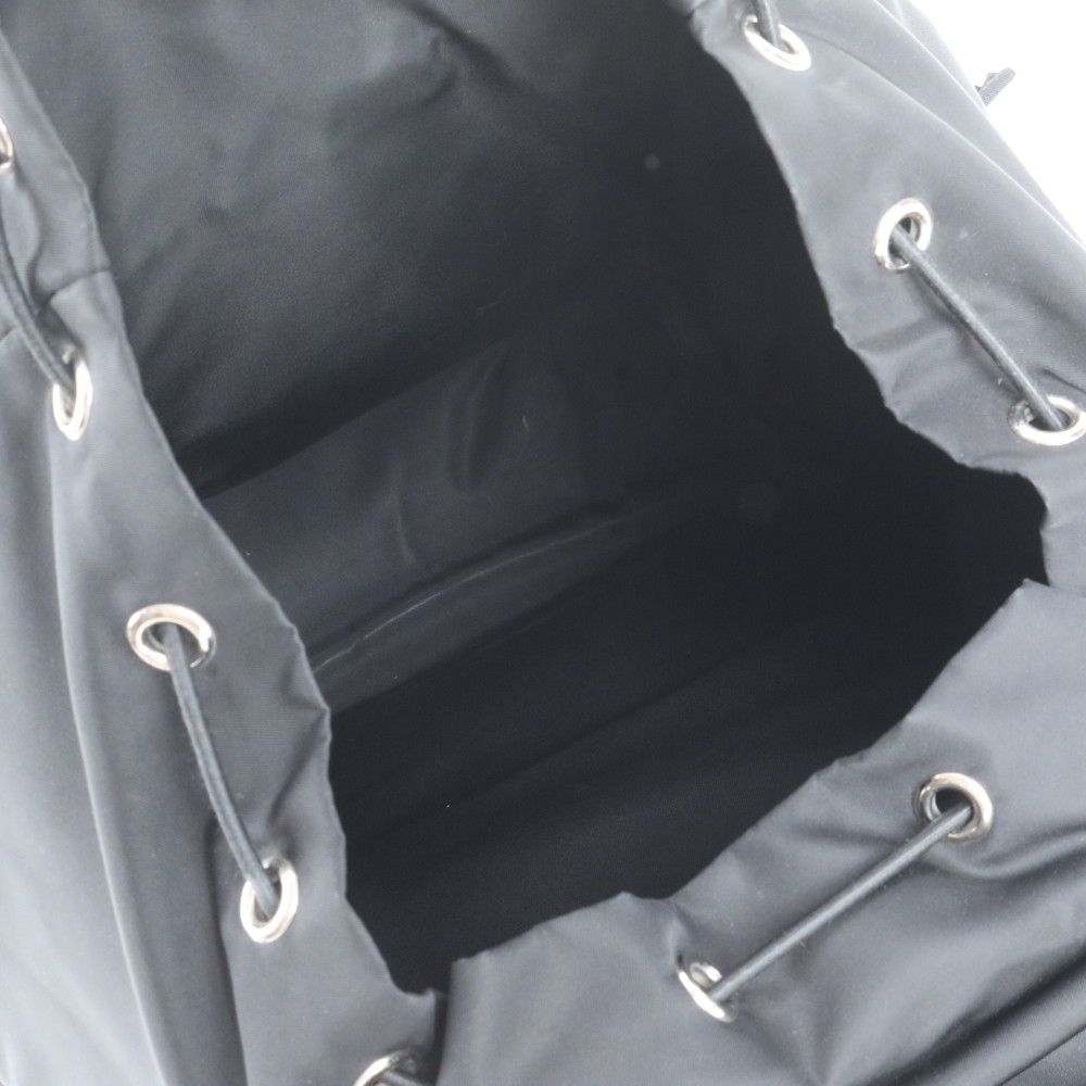Prada Tessuto Nylon Backpack Black — view 7