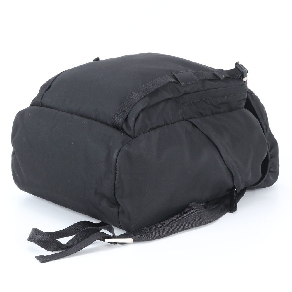 Prada Tessuto Nylon Backpack Black — view 4