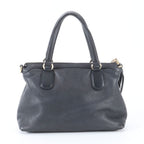 Gucci Soho Interlocking Grain Leather Tote Shoulder — view 3