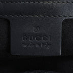 Gucci GG Carre Ido Sherry Line Leather 2-Way Tote Crossbody Shoulder — view 9