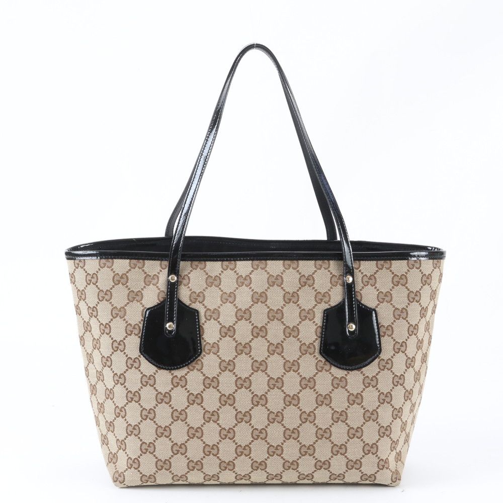 Gucci GG Canvas Joli Leather Tote Shoulder Hand — view 3
