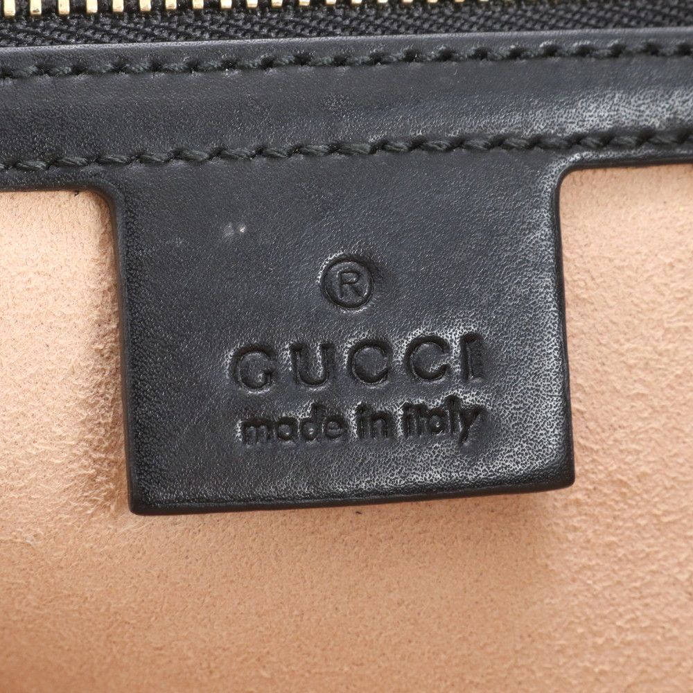 Gucci GG Supreme Bee Leather Tote Shoulder Hand — view 8