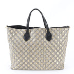 Gucci GG Supreme Bee Leather Tote Shoulder Hand — view 3