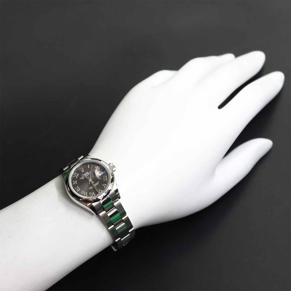 Rolex Datejust 28 Roulette Automatic Winding Oyster Perpetual Date Watch — view 4