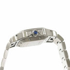 Cartier Santos Galbe SM Watch Date Silver Automatic Winding — view 5
