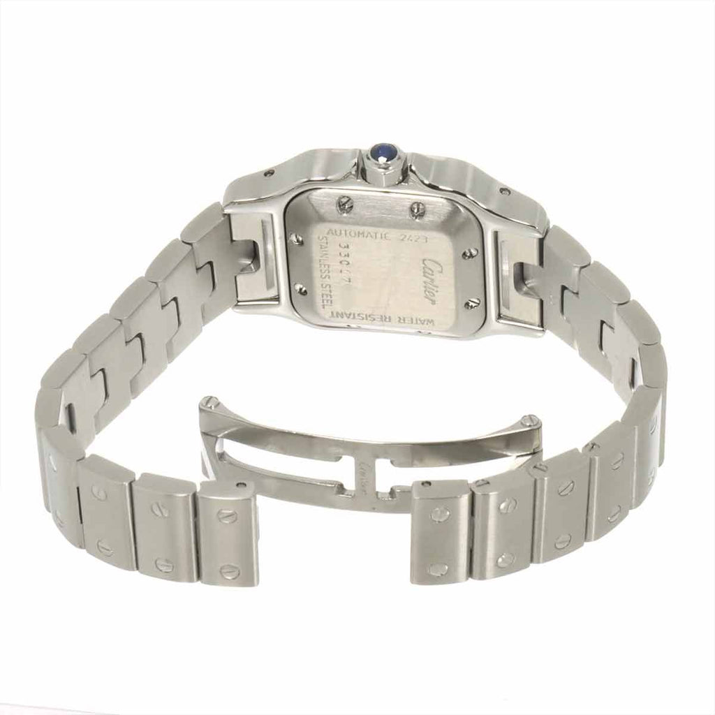 Cartier Santos Galbe SM Watch Date Silver Automatic Winding — view 4