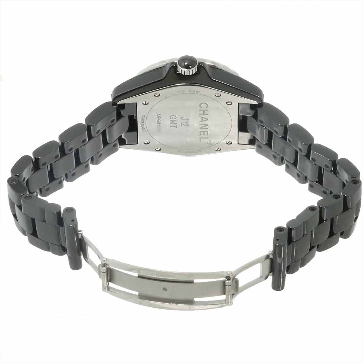 Chanel GMT 38 Watch Date Black Ceramic Automatic Winding — view 5