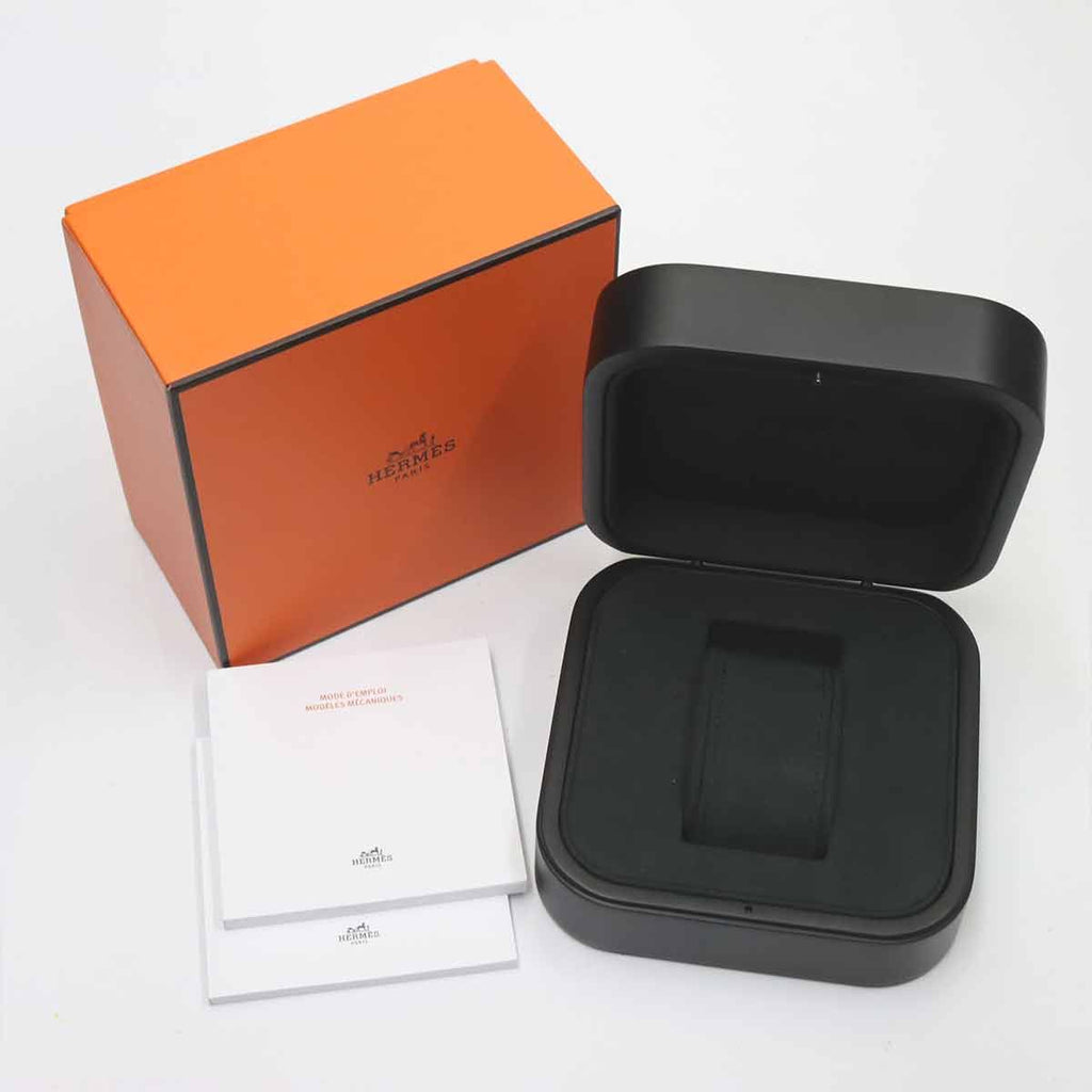 Hermes 08 Extra Large Sp1 Watch Date Gray Titanium Automatic Winding — view 2