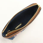 Celine Coin Purse Triomphe Denim — view 3