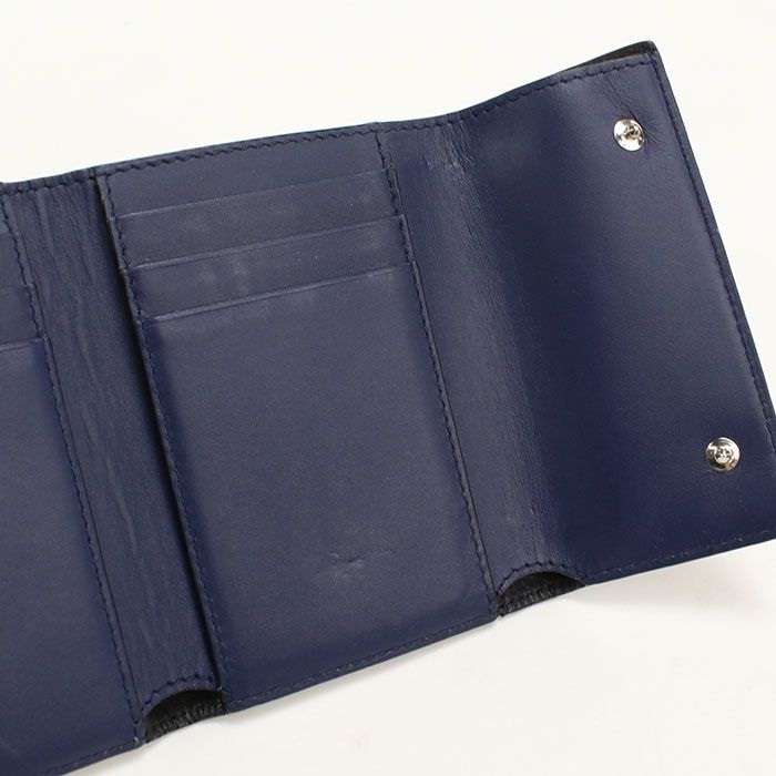 Loewe Vertical Compact Wallet Repeat Anagram Trifold Calf — view 6