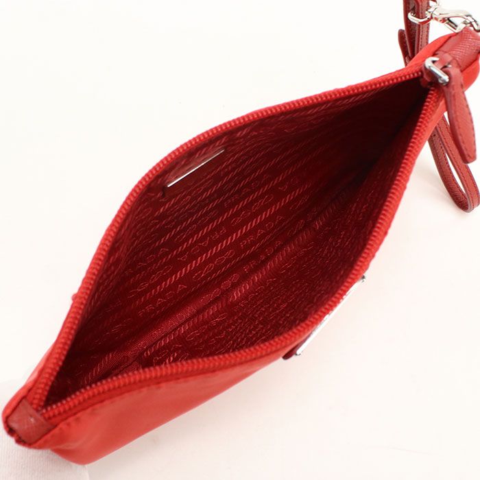 Prada Triangle Logo Pouch Nylon — view 3