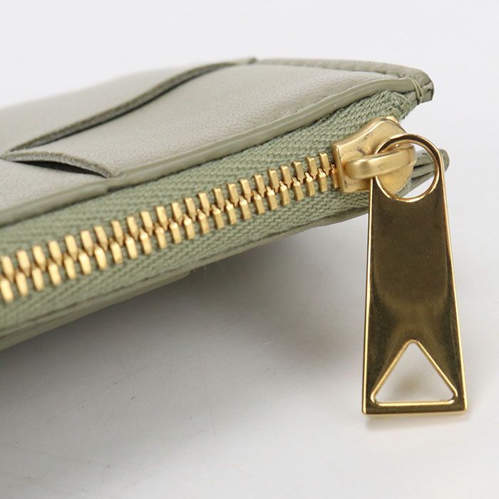 Bottega Veneta Zipper Card Case Cassette Coin Purse Lambskin — view 7