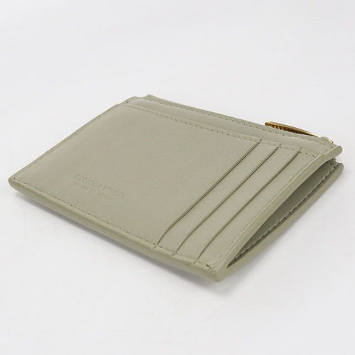 Bottega Veneta Zipper Card Case Cassette Coin Purse Lambskin — view 2