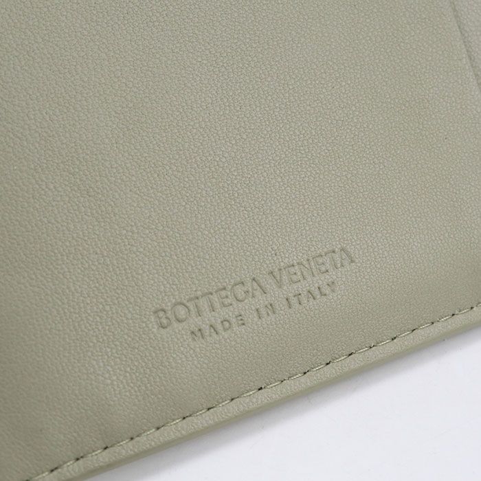 Bottega Veneta Zipper Card Case Cassette Coin Purse Lambskin — view 6