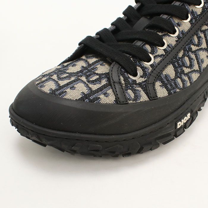 Dior Low Top Sneakers Oblique Jacquard — view 3