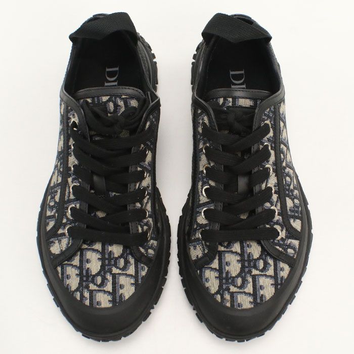 Dior Low Top Sneakers Oblique Jacquard — view 9