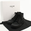 Celine High Cut Sneakers Canvas
