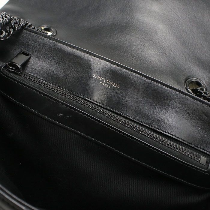 Saint Laurent Chain Shoulder Bag Cassandra Calf — view 6