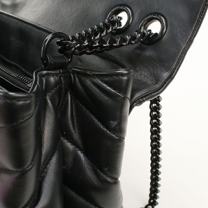 Saint Laurent Chain Shoulder Bag Cassandra Calf — view 7