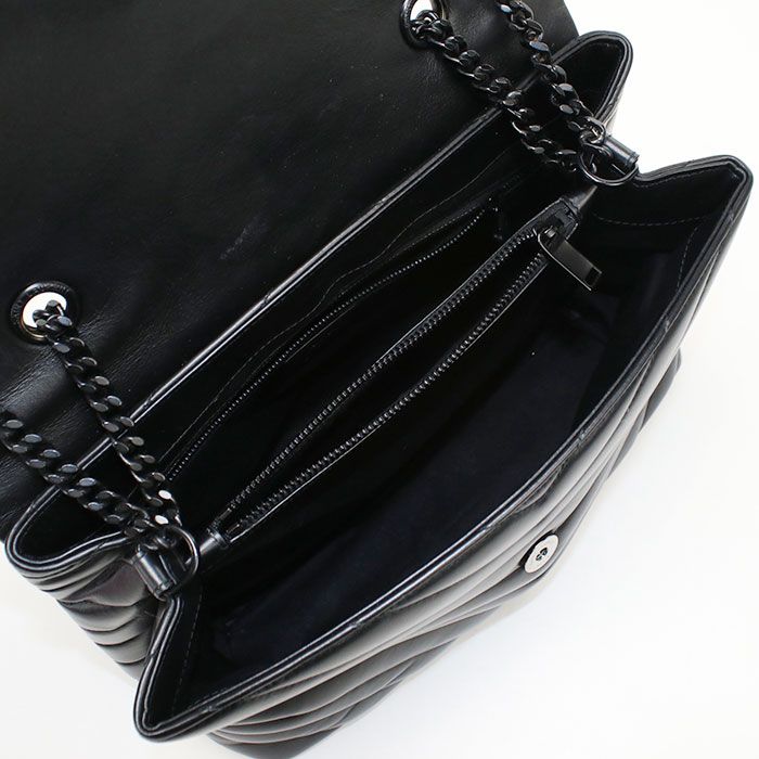 Saint Laurent Chain Shoulder Bag Cassandra Calf — view 3
