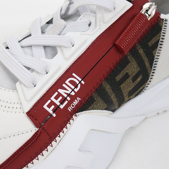 Fendi Flo Zucca Sneakers Leather — view 8