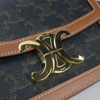 Celine Teen Triomphe Canvas Shoulder — view 5