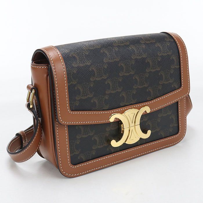 Celine Teen Triomphe Canvas Shoulder