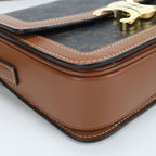 Celine Teen Triomphe Canvas Shoulder — view 6