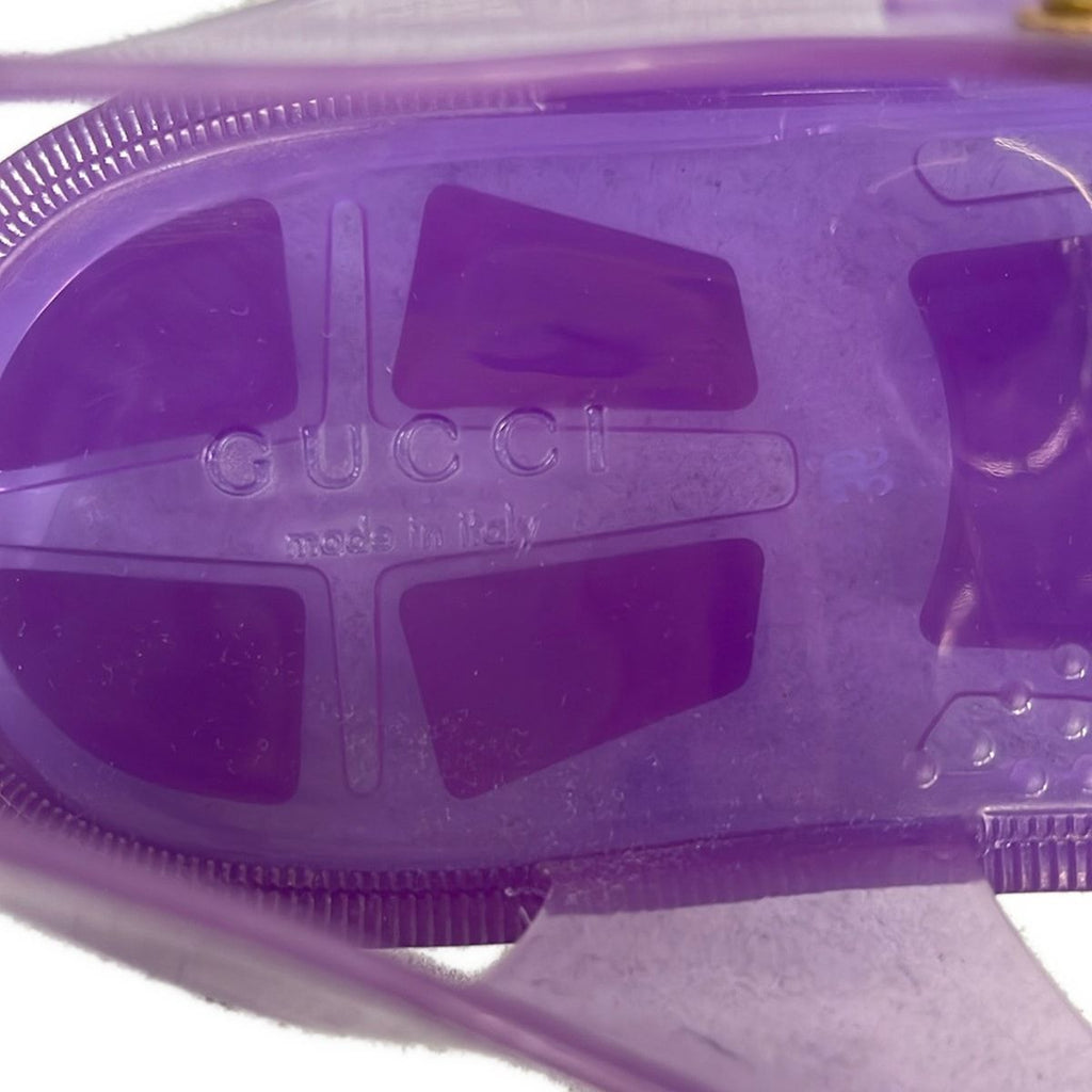 Gucci Sandals 36 Purple — view 5