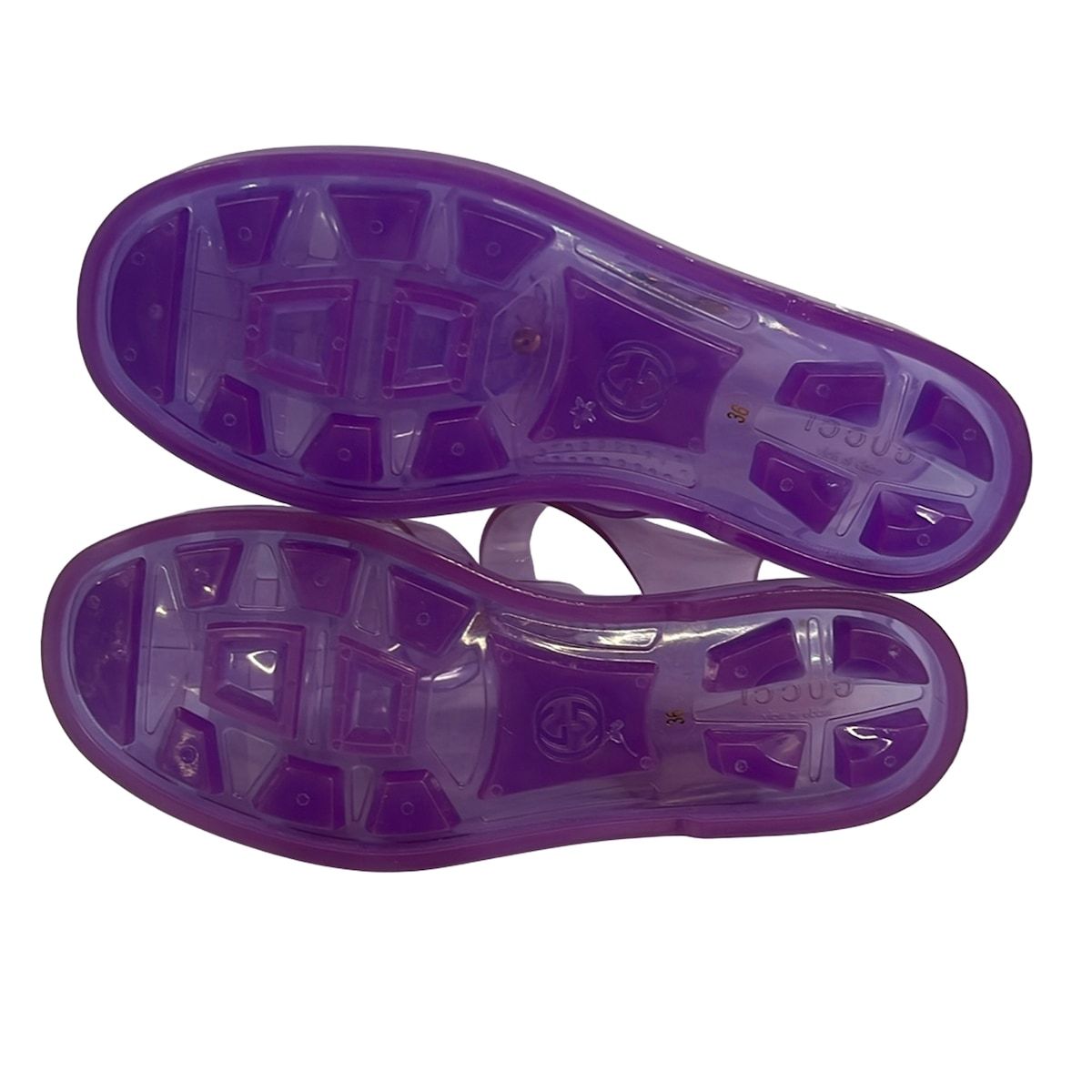 Gucci Sandals 36 Purple — view 4