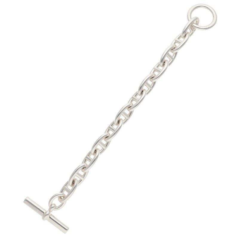 Hermes Chaine D'ancre GM Silver Bracelet — view 2