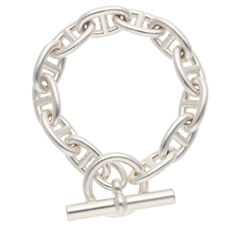 Hermes Chaine D'ancre GM Silver Bracelet