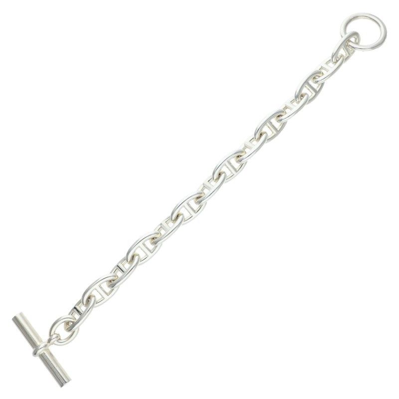 Hermes Chaine D'ancre GM Silver Bracelet — view 2