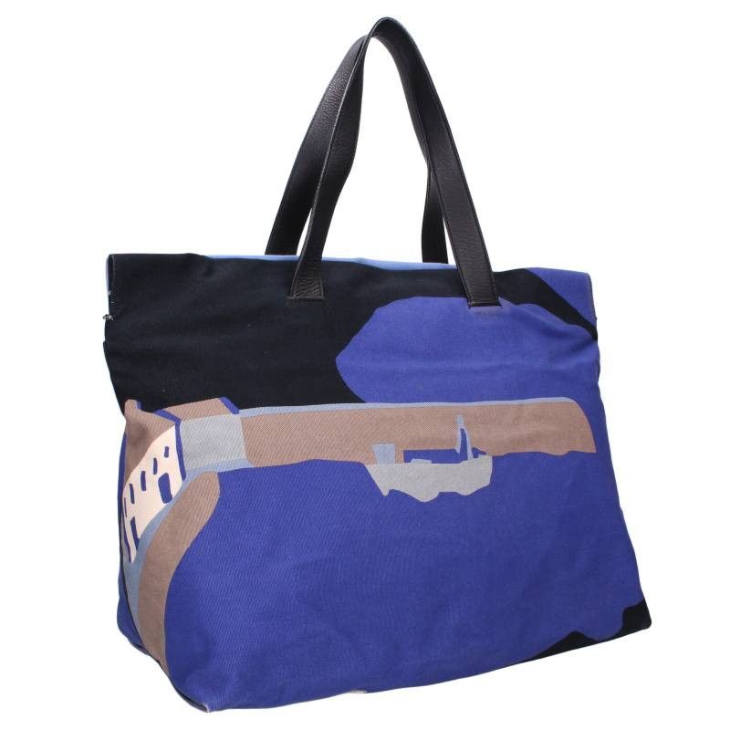 Loewe Canvas Tote Blue — view 2