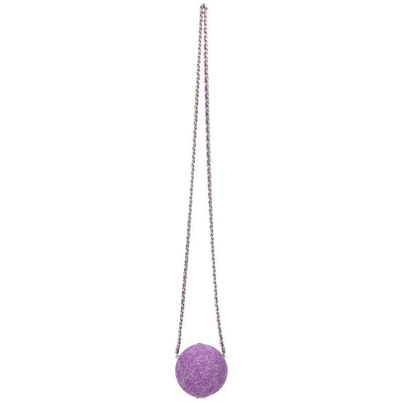 Chanel CC Logo Ball Chain Shoulder — view 2