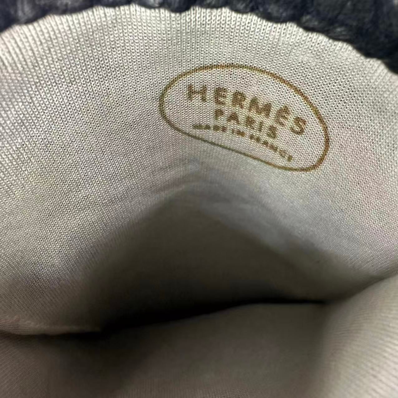 Hermes Gloves Leather Black 6.5 — view 4